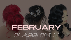 CERTIFICATE ONLY- FEBRUARY HAIRSTYLING COURSE DEPOSIT 02/20 & 02/21