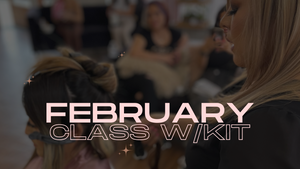FEBRUARY 20 & 21 HAIRSTYLING COURSE DEPOSIT